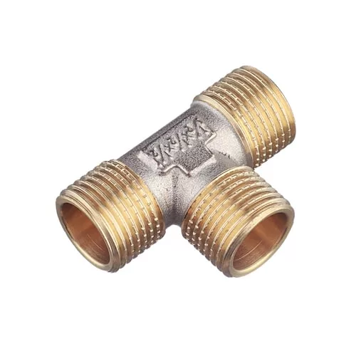 Тройник соединитель (ш-г-ш) с гайкой и радиальным уплотнением TN 420 6 мм TN420-06L