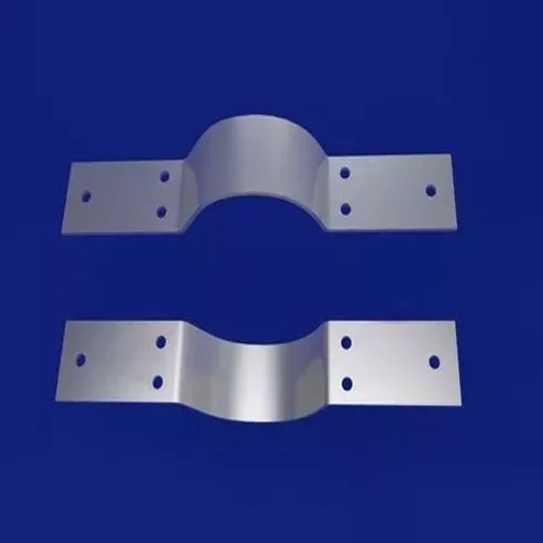 Прокладки для хомутовых блоков подвесок вертикальных трубопроводов 108x0.43x55 мм 12Х18Н10Т ГОСТ 108.386.03-80