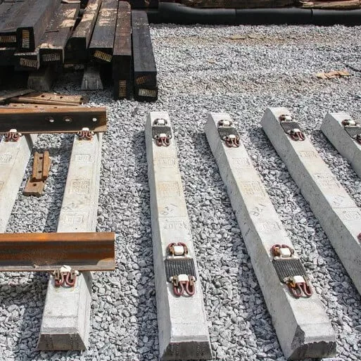 Брусья железнодорожные железобетонные переводные Проект ПТКБ ЦП 2768